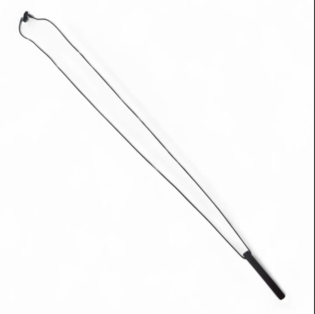 Stainless Steal Black Bar Pendent