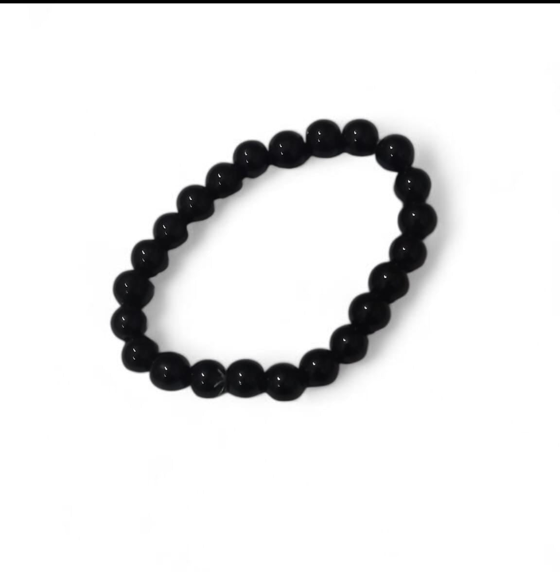 Black Beads Bracelet