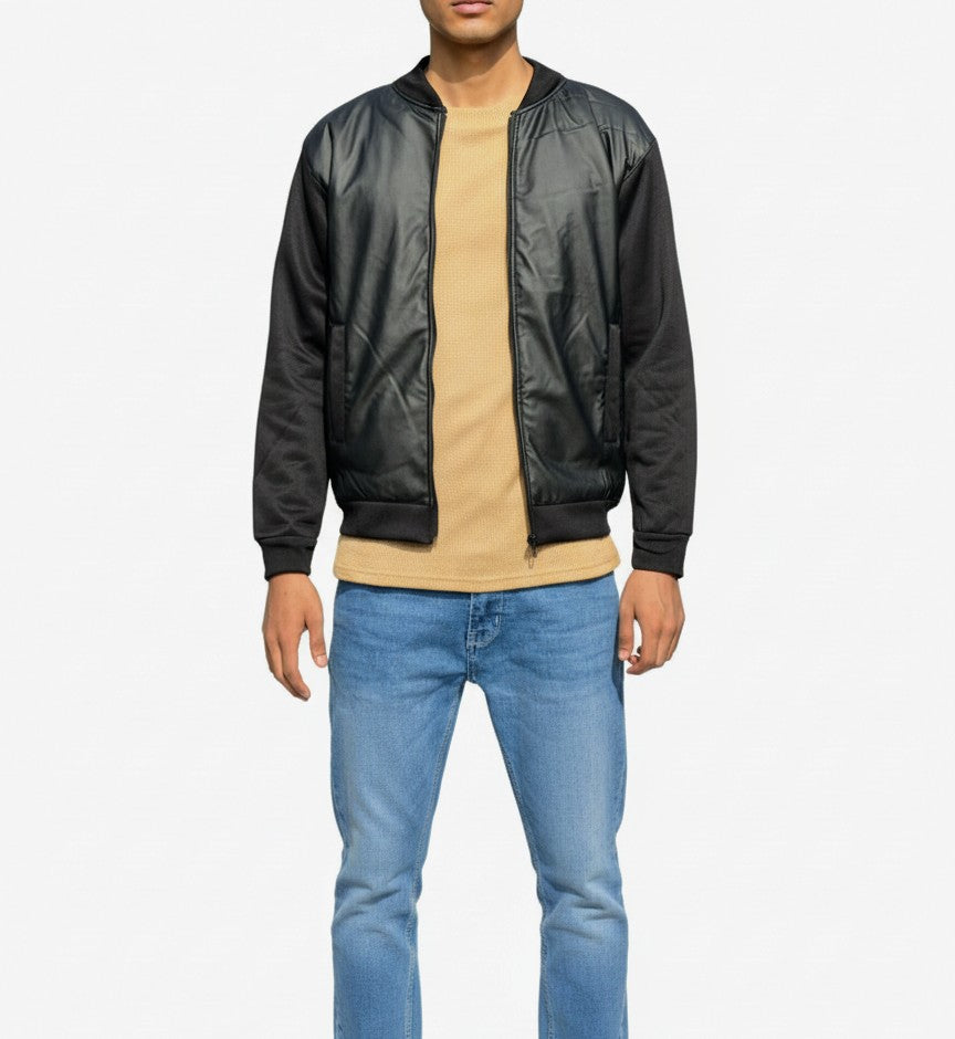 Full Sleeves Leather jacket